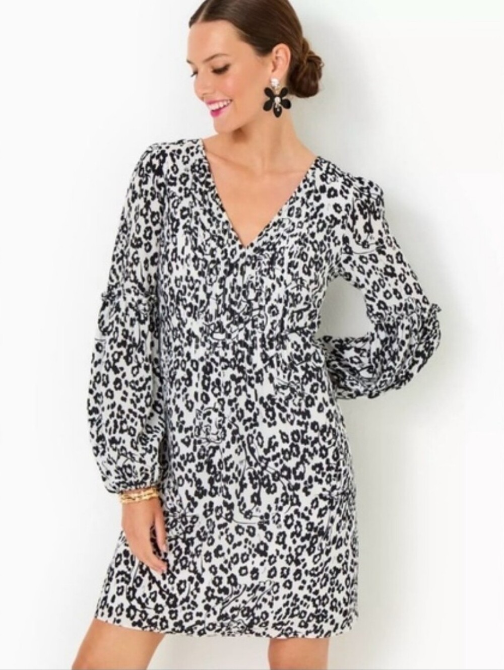 NWT Lilly Pulitzer Cleme Silk Dress. Size 4